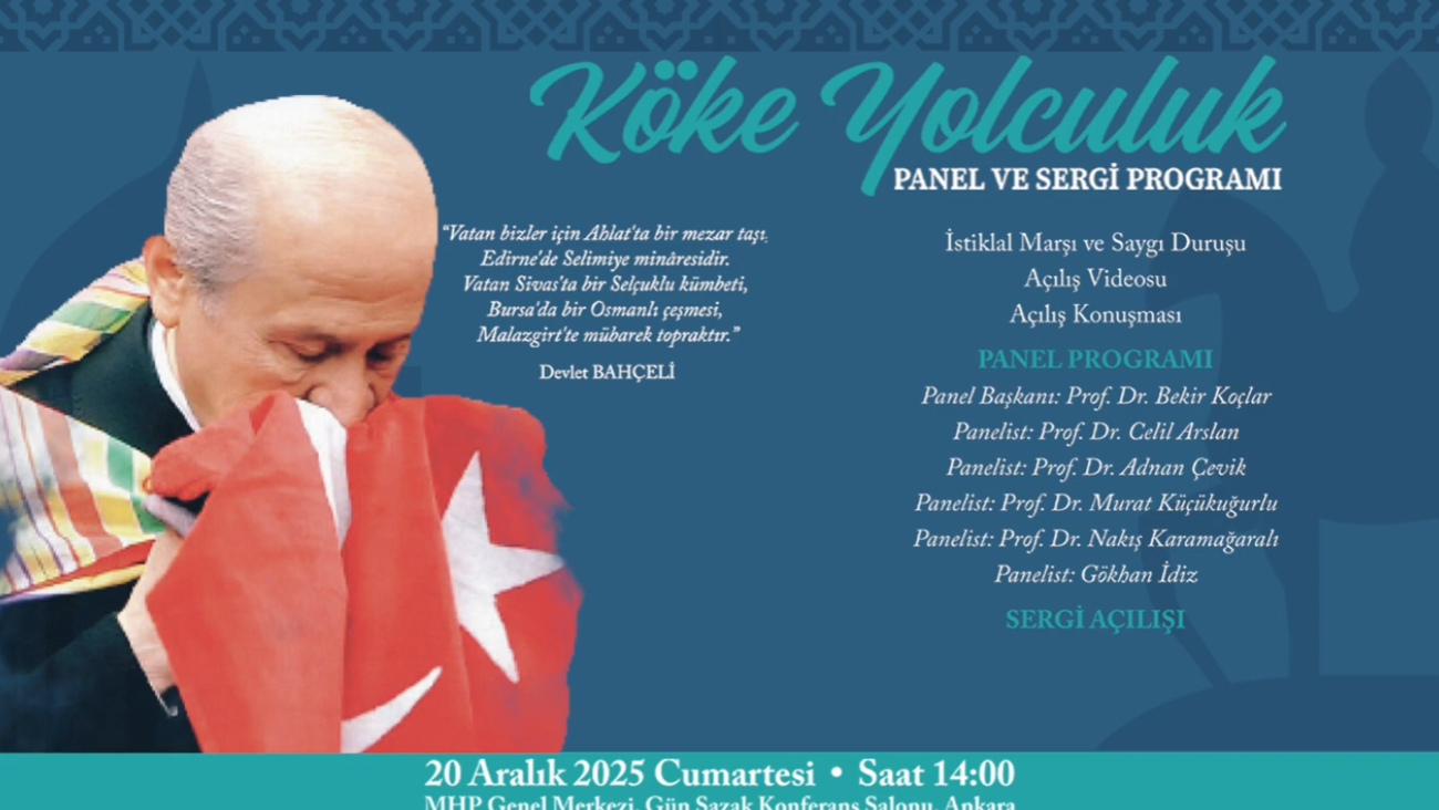 Köke Yolculuk Panel ve Sergi Programına Davet
